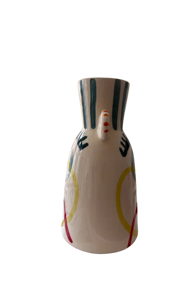 Handmade Moroccan Ceramic Vase Azilane