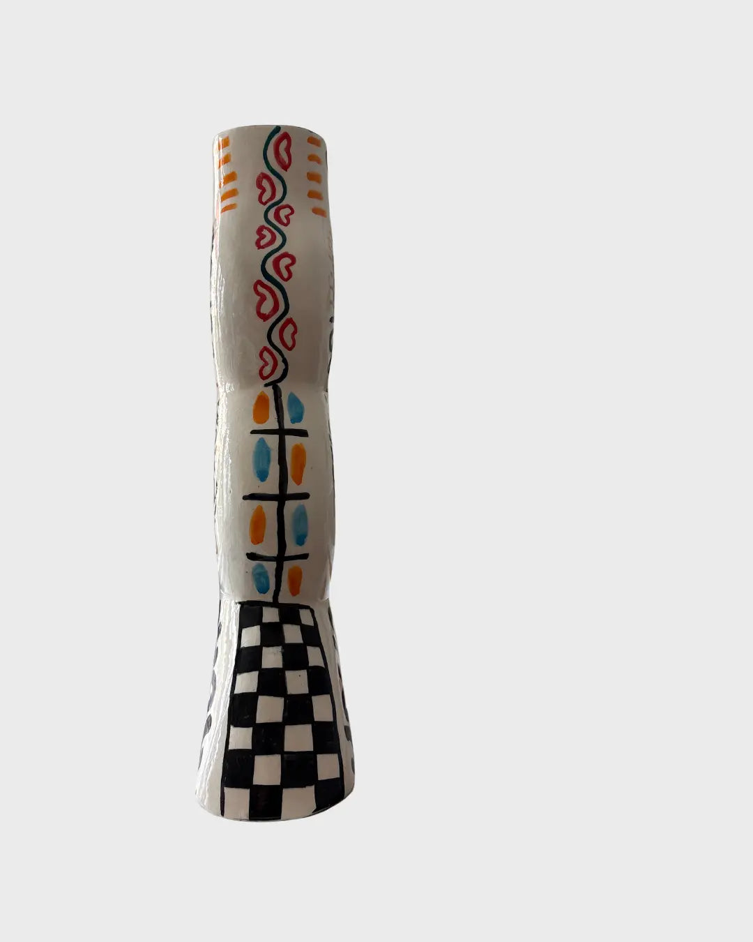 Hand-Painted Ceramic Decorative Sculpture Azilane