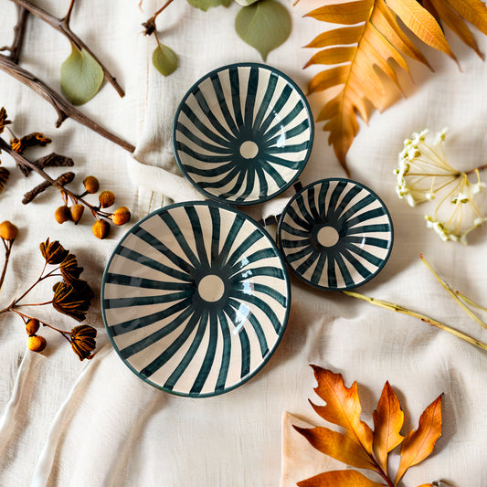 Zouak Palm Bowl Set