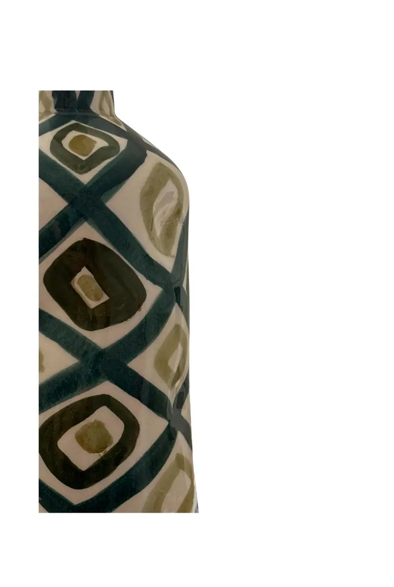 Handmade Moroccan Ceramic Vase Azilane